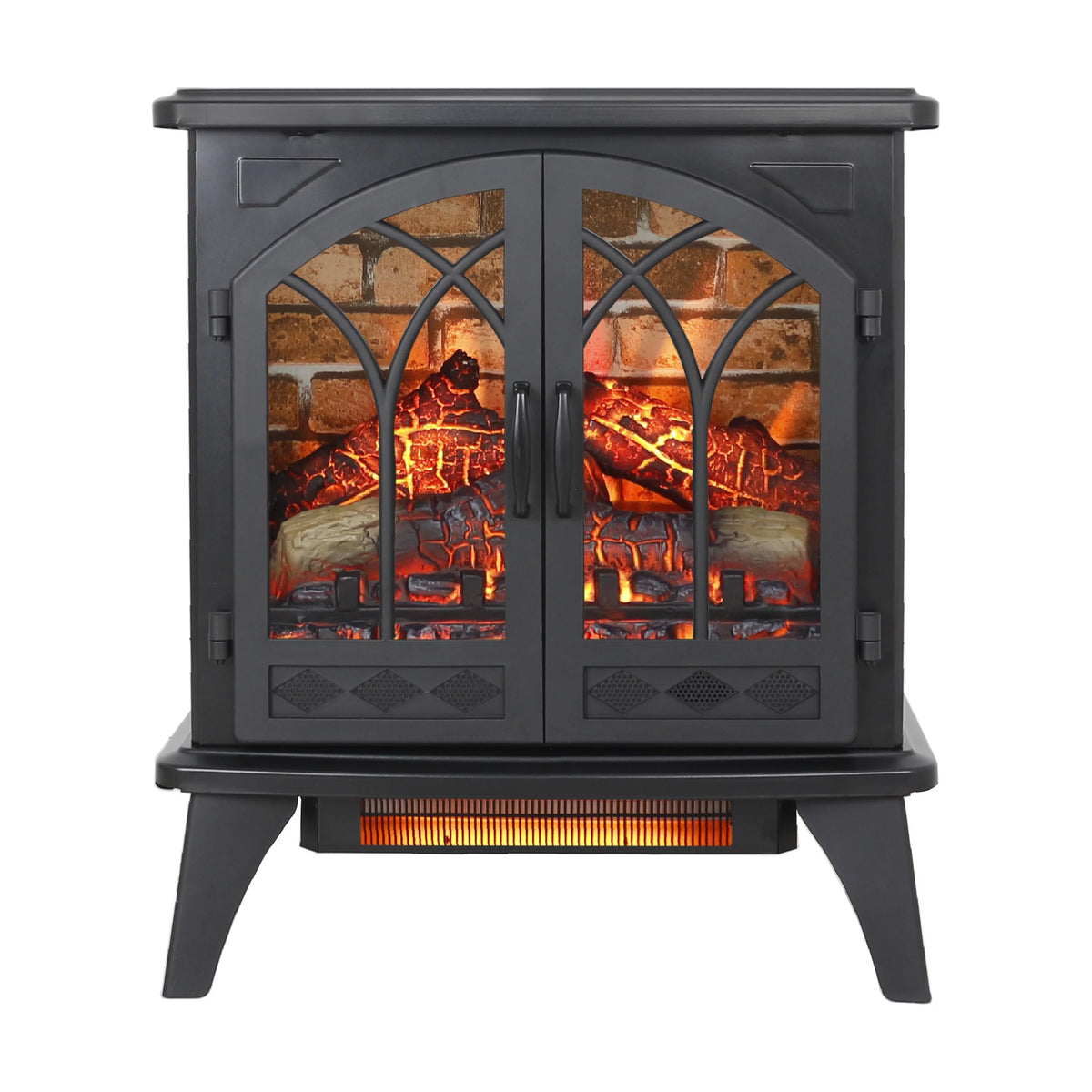 24 Inch 3D Infrared Electric Stove with Remote Control T8461