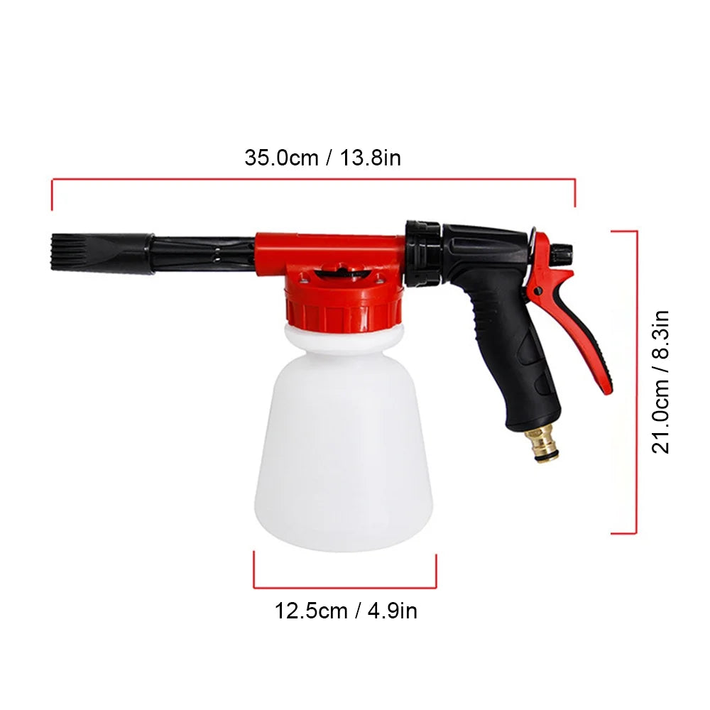 Adjustable Dial Foam Sprayer with 1 Liter Bottle J1644
