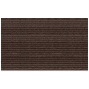 Double-Ribbed Carpet with Skid-Resistant Rubber Backing - Bittersweet Brown 6' x 35' I993