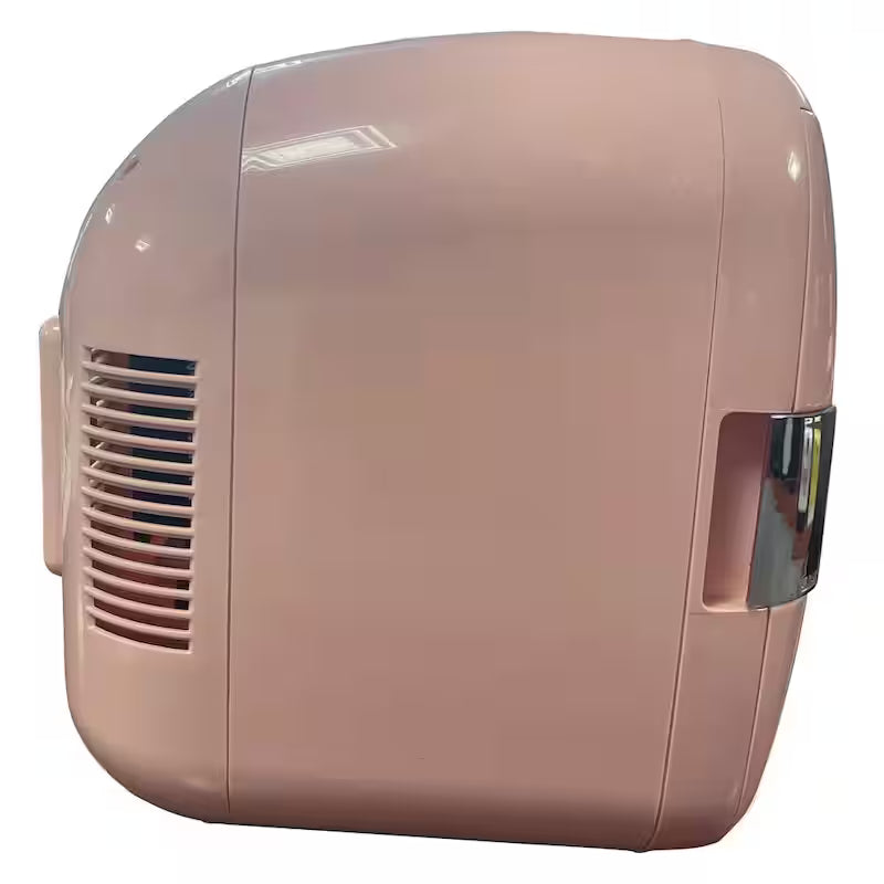 Pink Retro Mini Beverage Fridge A105477