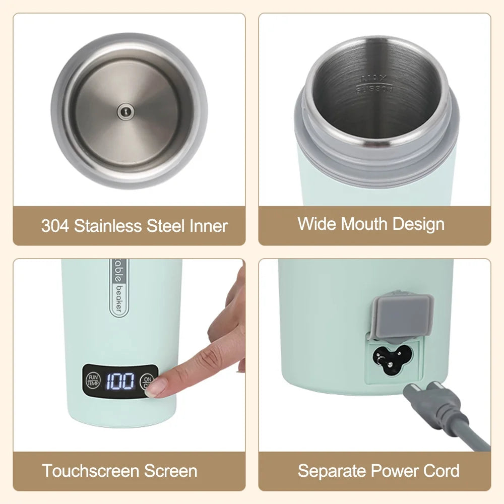 350ml Stainless Steel Portable Electric Kettle N73076