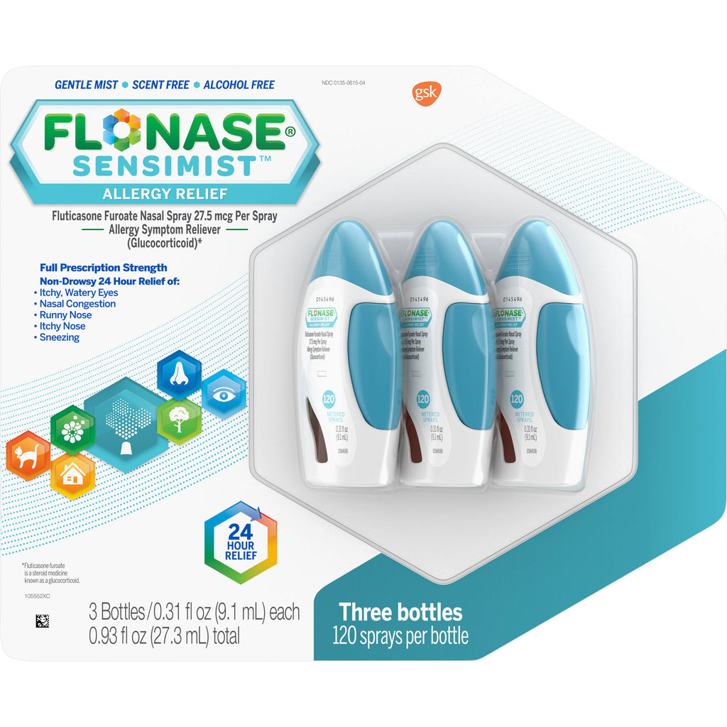 3-120 Ct. Allergy Relief Nasal Spray H6733