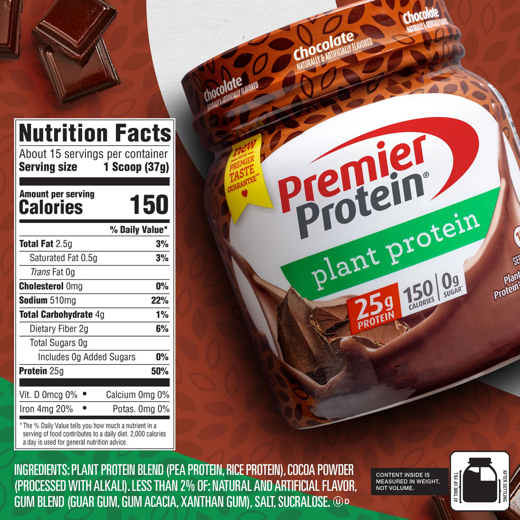Vanilla Plant Protein Powder, 15 Servings F1027