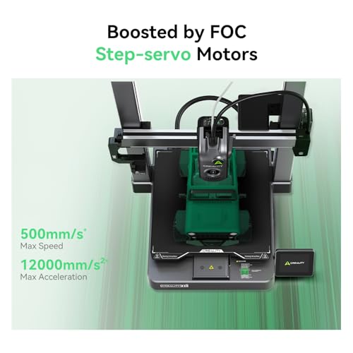 Multicolor 3D Printer with CFS, 500mm/s High Speed Printing, Full-auto Leveling, 10.24×10.24×11.81 inch J70988