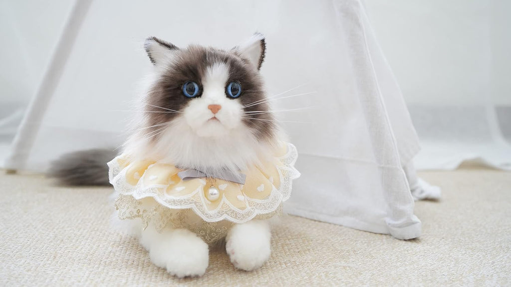 Handmade Lifelike Real Size Cat Plush Toy A26182