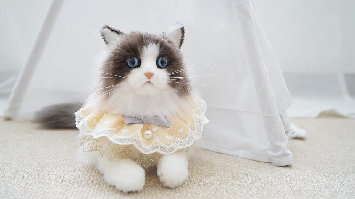 Handmade Lifelike Real Size Cat Plush Toy A26182