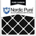 20x20x1 Pleated Carbon Air Filters 12 Pack Z61232
