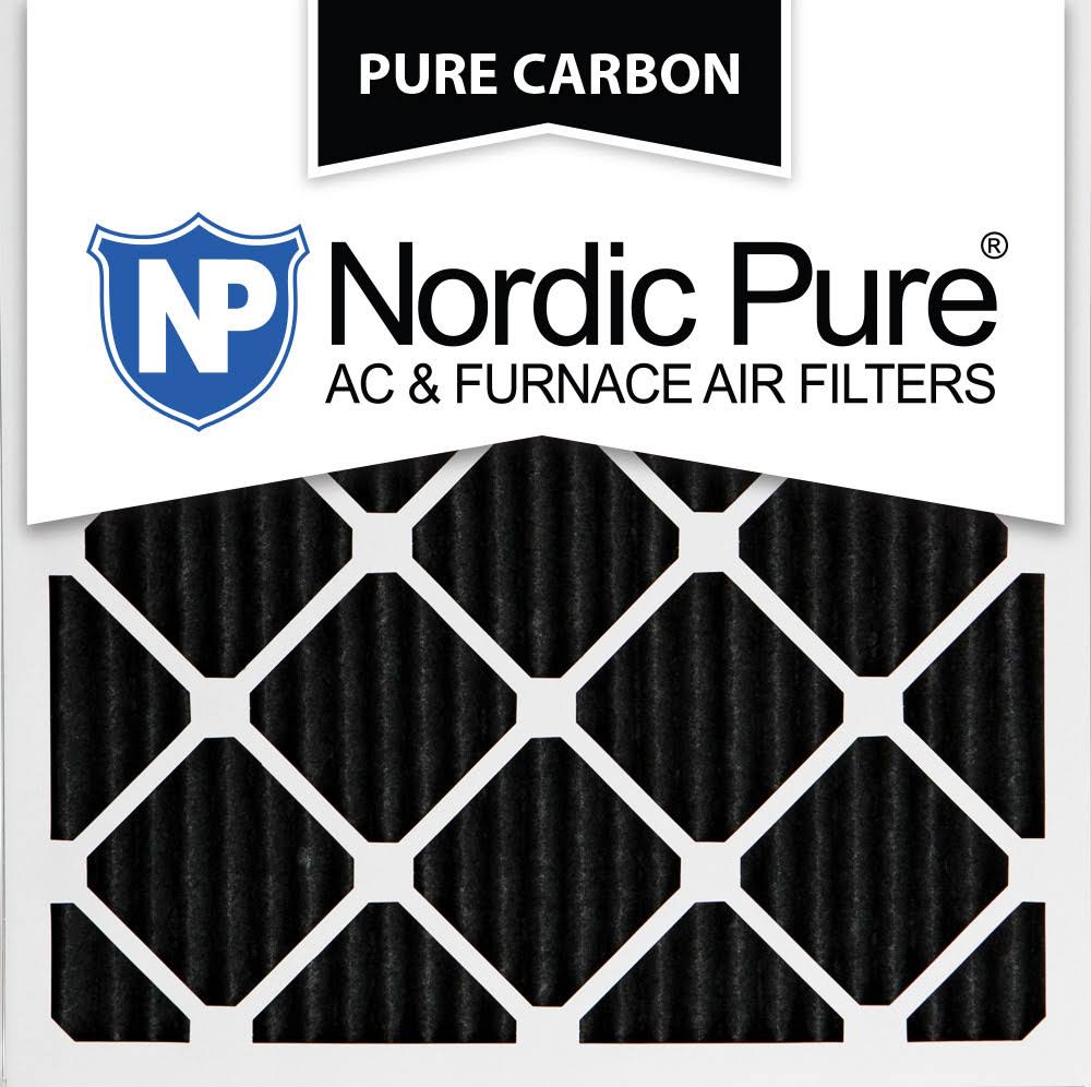 20x20x1 Pleated Carbon Air Filters 12 Pack Z61232