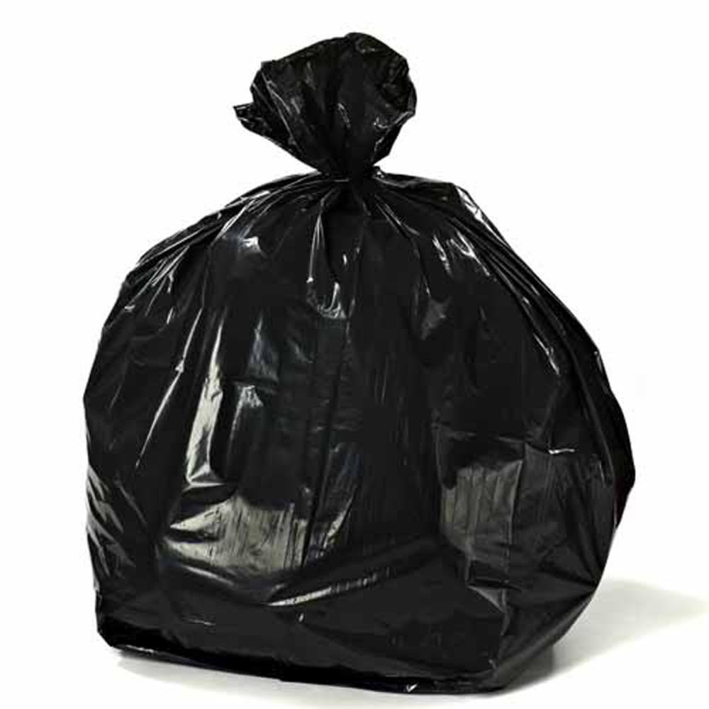 Black 55 to 60 gal. Trash Bags Case of 100 P4328