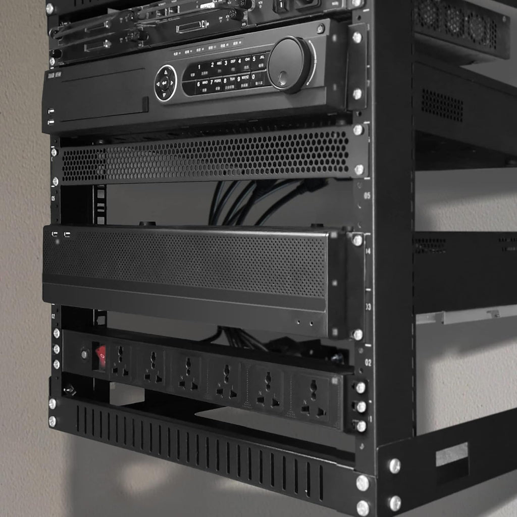 12U 19 Wall Mount Server Rack Black W12879