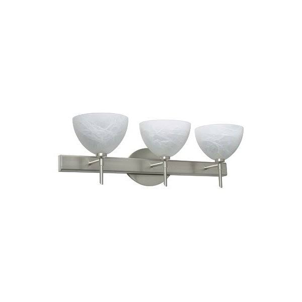 Satin Nickel Bathroom Light I53704