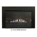 Black 3-Sided 4x3 Surround Loft Vent-Free Insert V7307