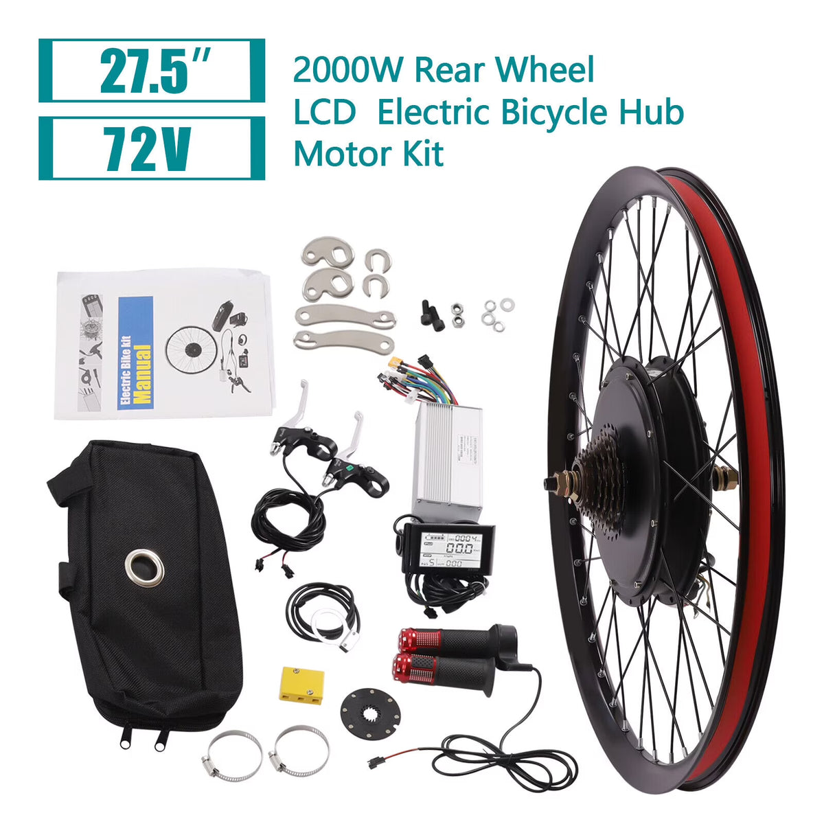 2000W Electric Bike Kit with Display W981