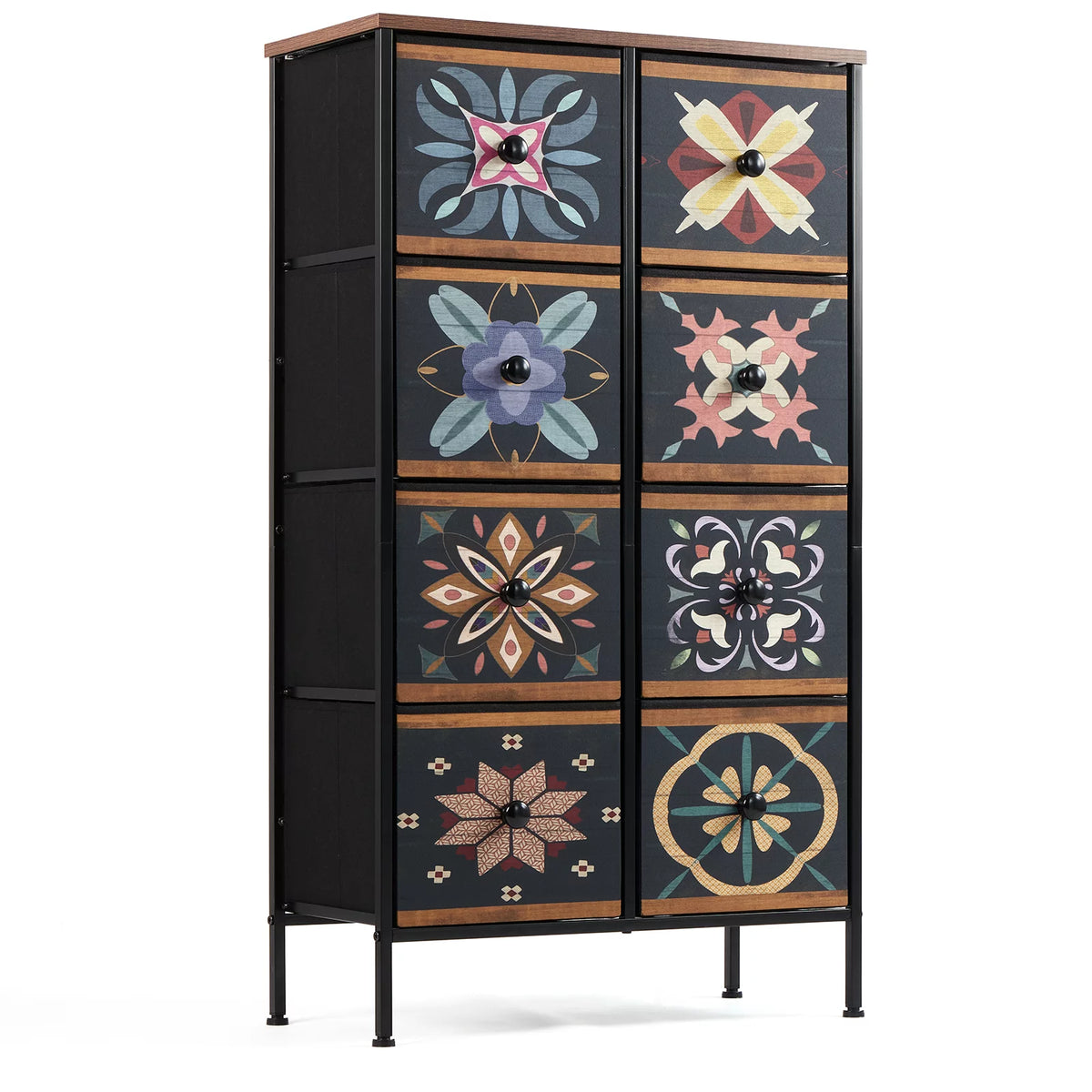 Colorful 8 Drawer Dresser W87678