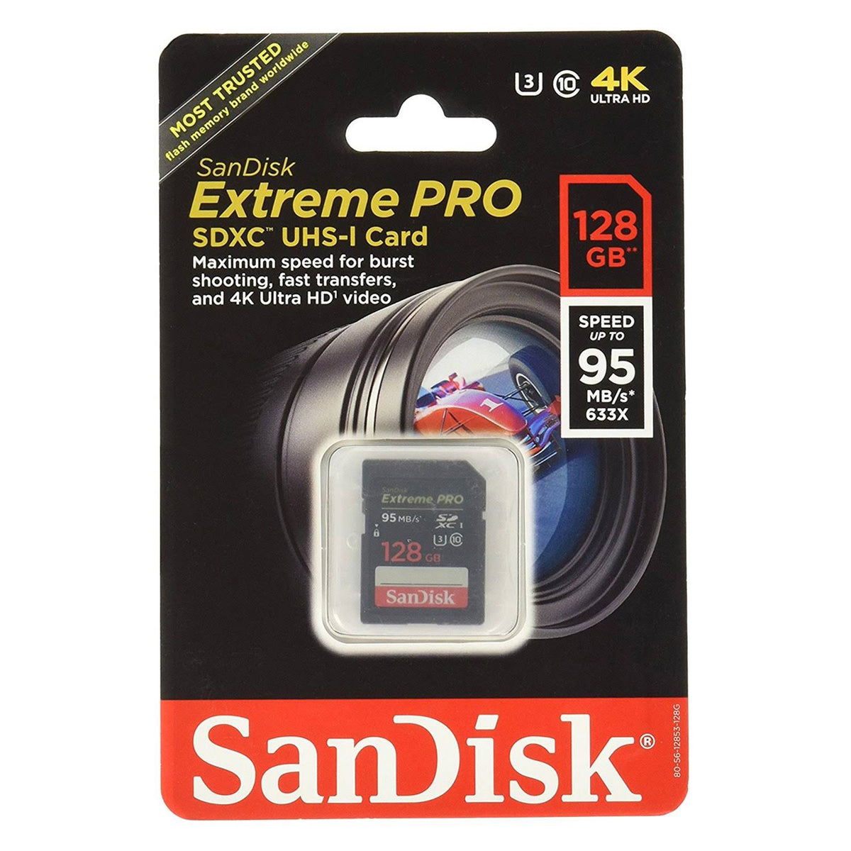 128GB SDXC UHS-I Memory Card W5605