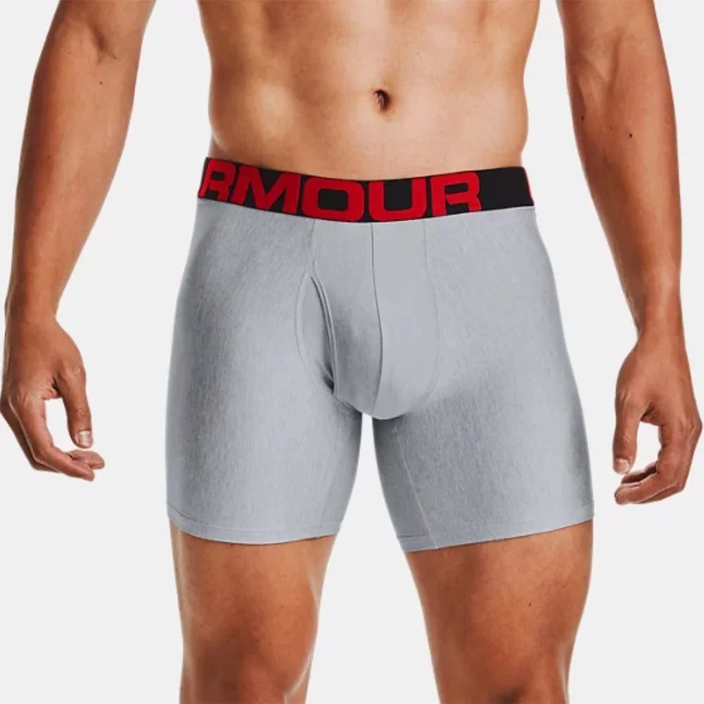 Grey 3XL Men's Boxer Brief 2 Pack V9779