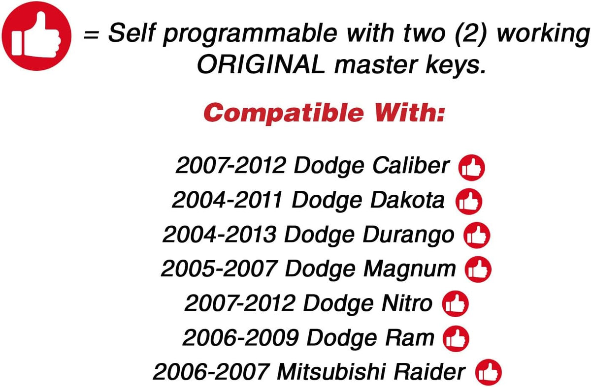 Pack of 2 Keyless Entry Remote Control Car Key Fob E670
