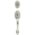 Traditional Single Cylinder Handleset Satin Nickel Left Q28385
