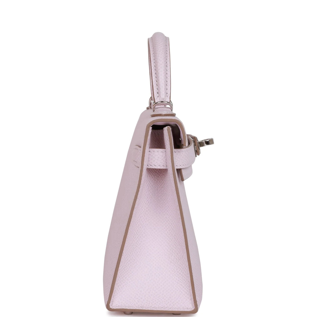Mauve Pale Epsom Leather Handbag J467875