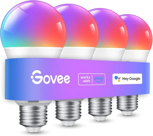 Color Changing Smart LED Light Bulbs 4 Pack K42804
