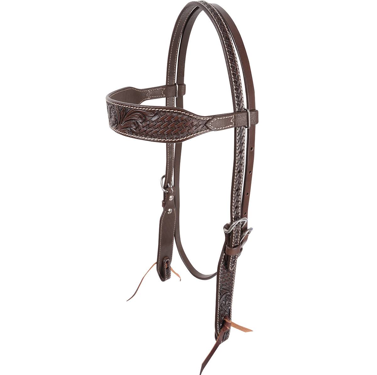 Cashel Floral Basket Browband Headstall V51355
