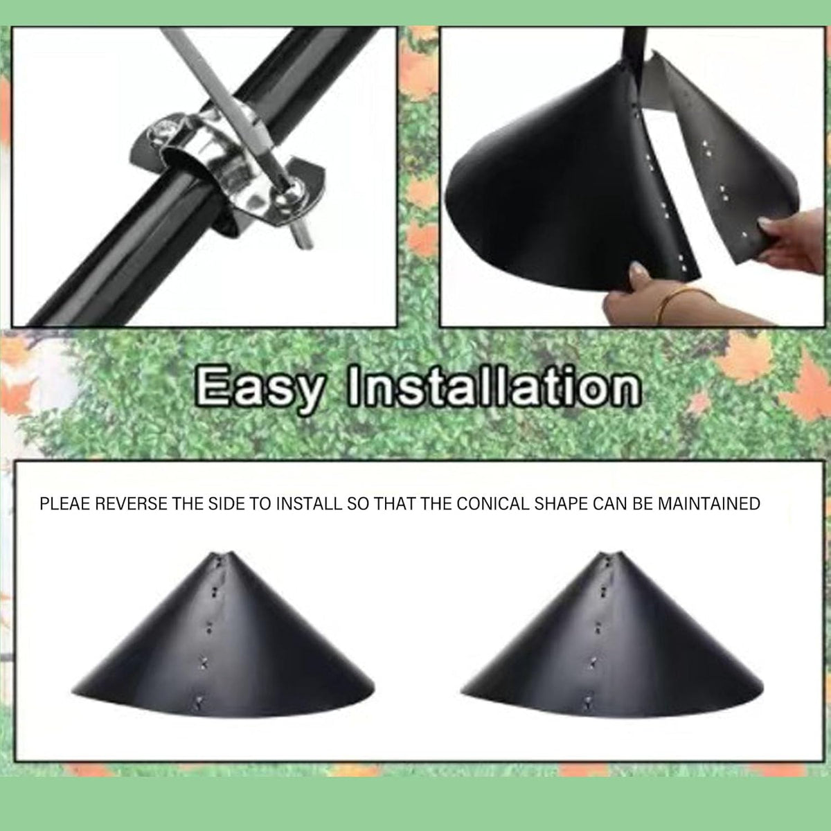Plastic Squirrel Baffle (16 inches) E272