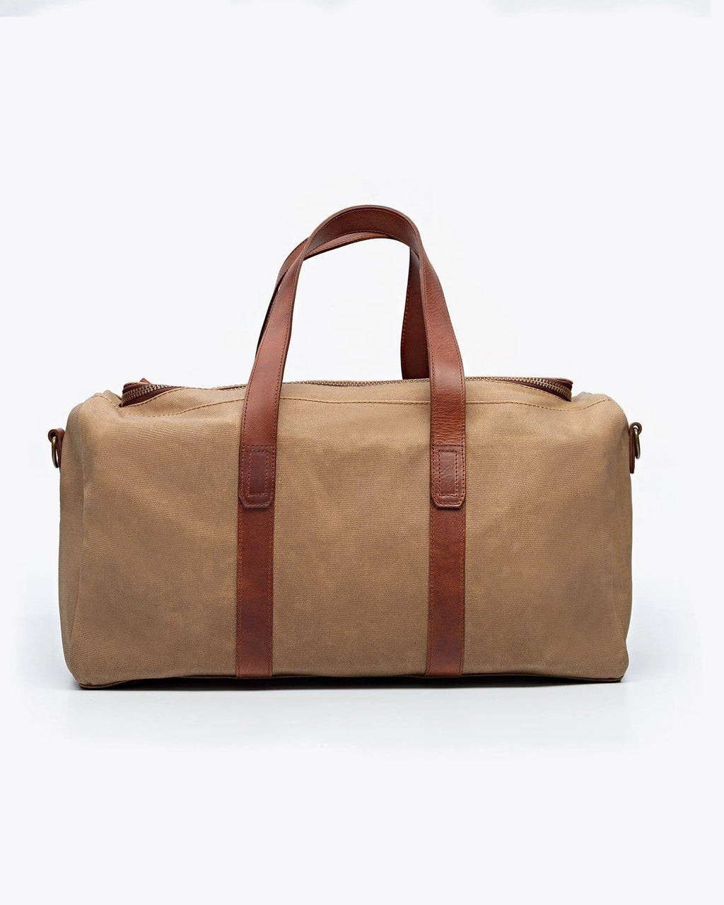 Leather Waxed Canvas Weekender Bag G26561