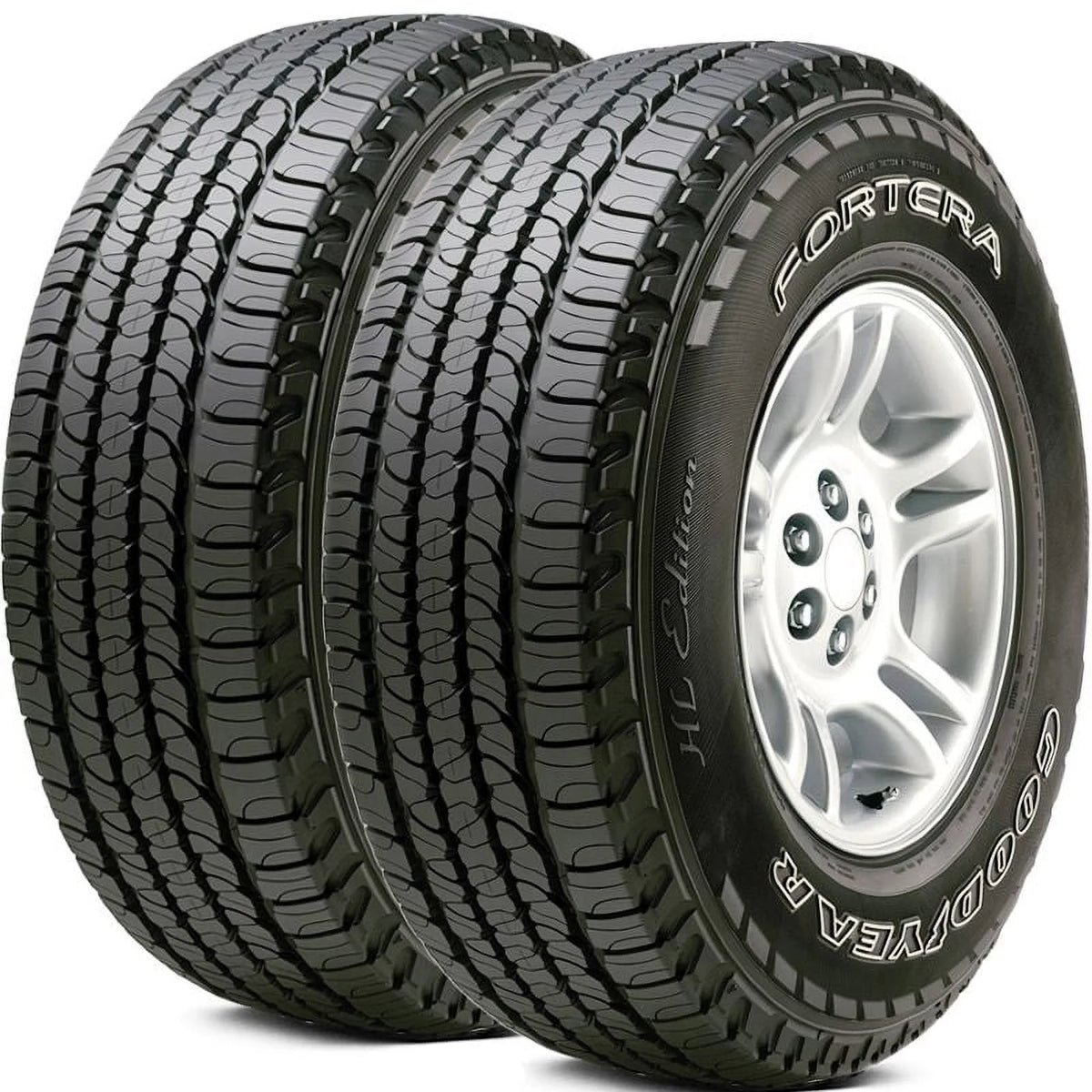 2 Goodyear Fortera HL 245/65R17 All Season Tires L172954