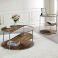 2-Piece Gray Coffee Table Set P1040