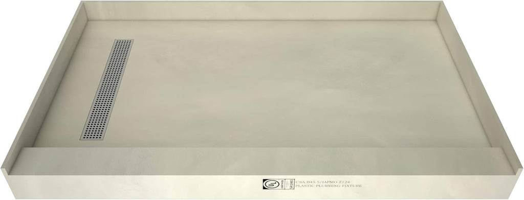 Brushed Nickel Trench Shower Pan L757062