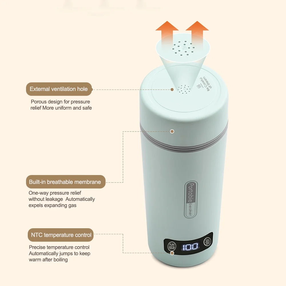 350ml Stainless Steel Portable Electric Kettle N73076