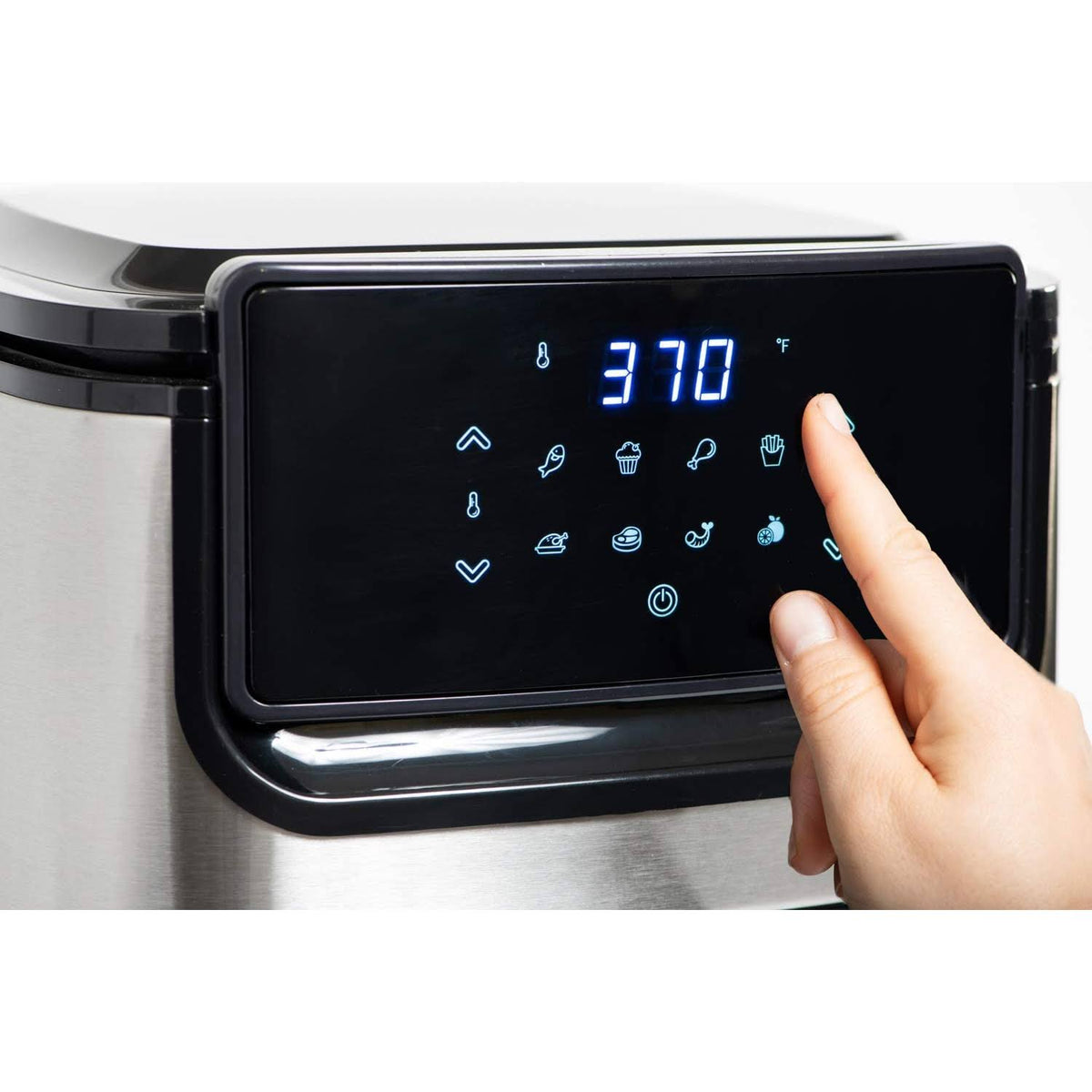 6.8 Quart Stainless Steel Air Fryer O863652
