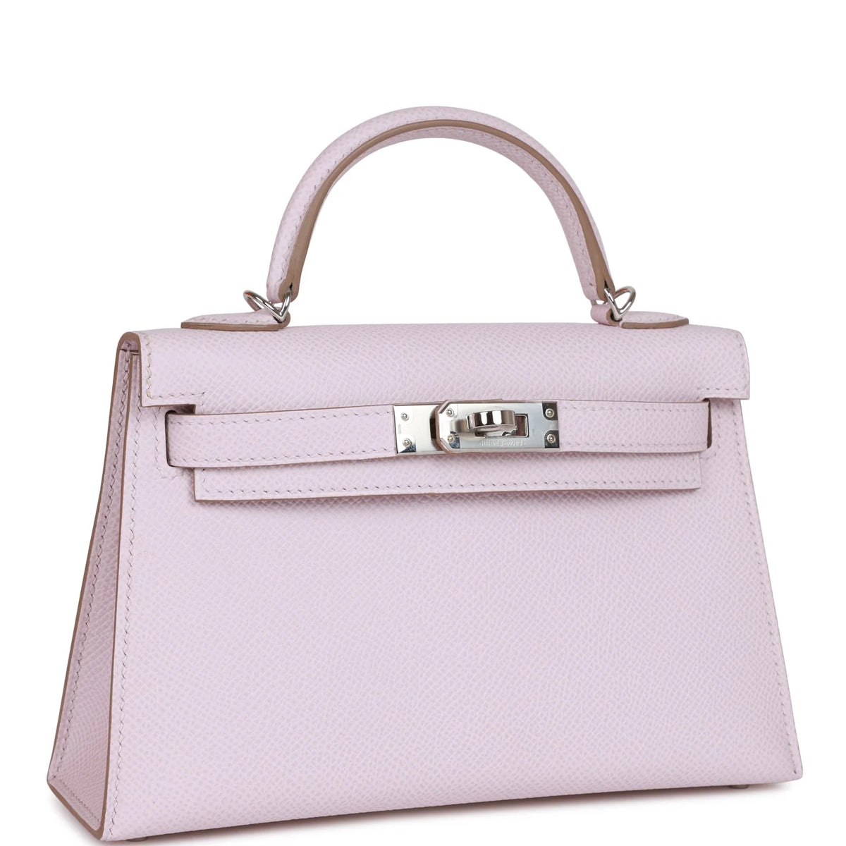 Mauve Pale Epsom Leather Handbag J467875