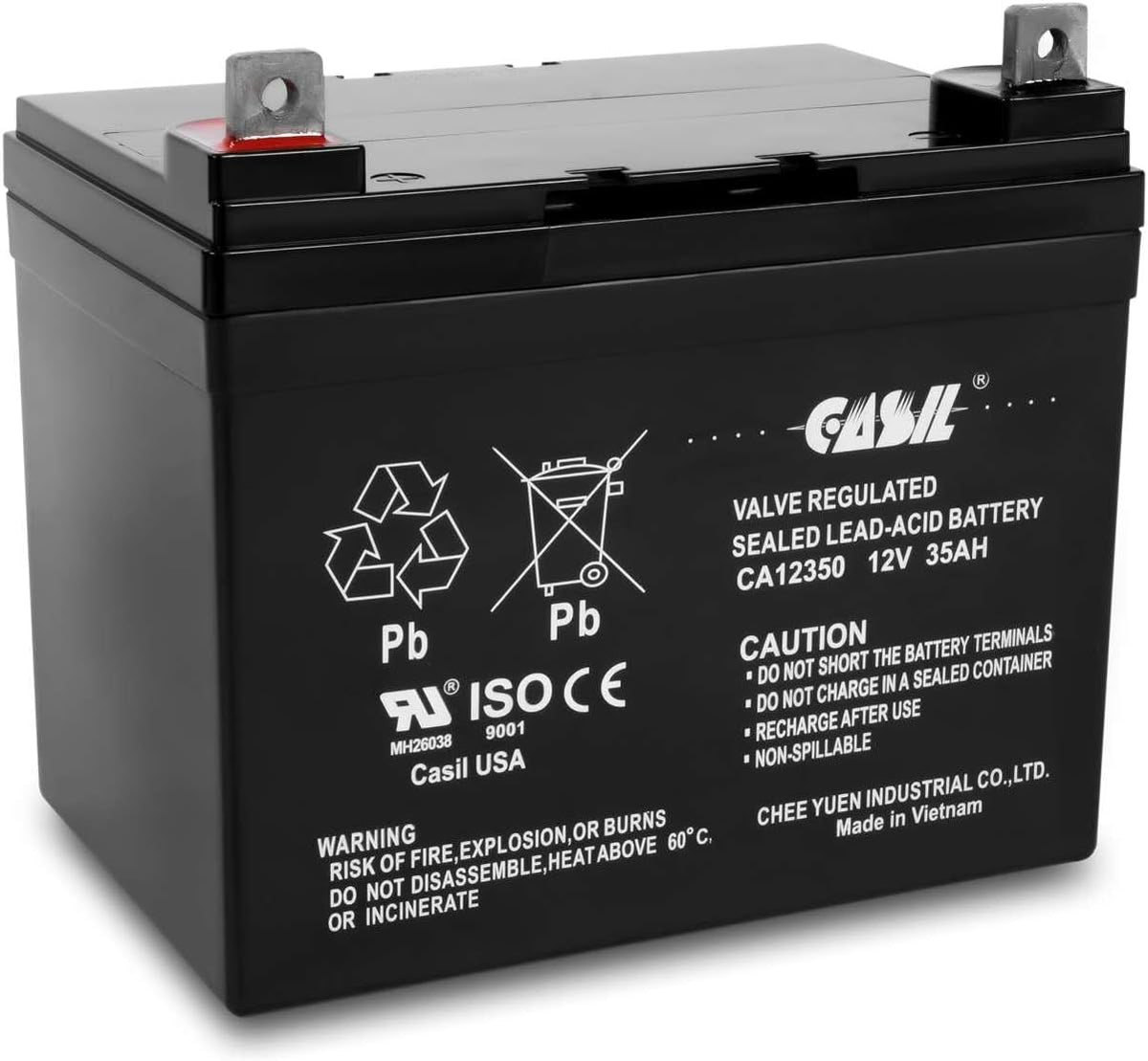 12V 35Ah Deep Cycle AGM SLA Rechargeable Battery O505583