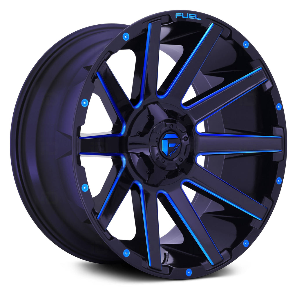 22x22 Gloss Black Wheel K391