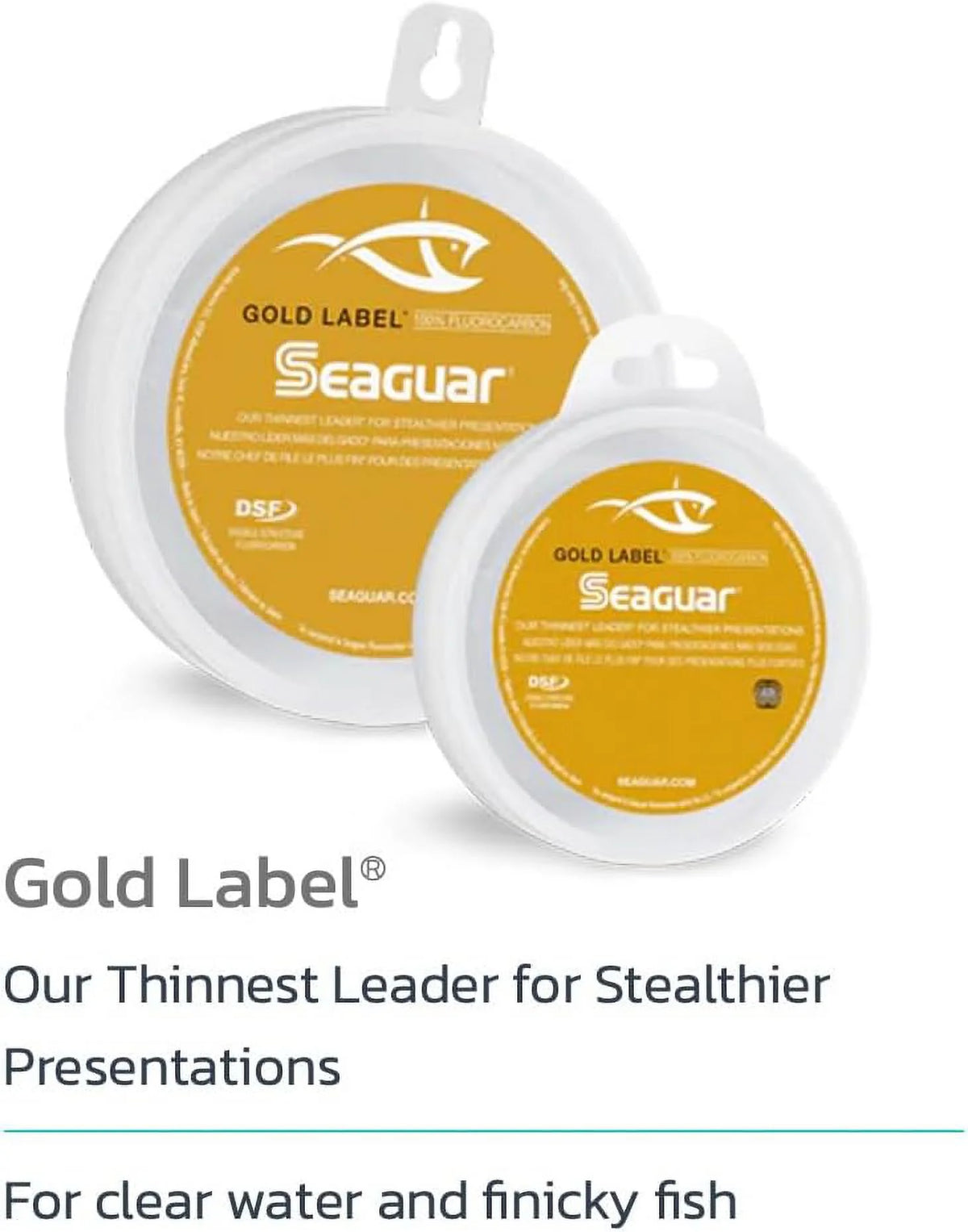 Saltwater Fluorocarbon Line, 25 Yards, 20 lbs, 013" Diameter P5929