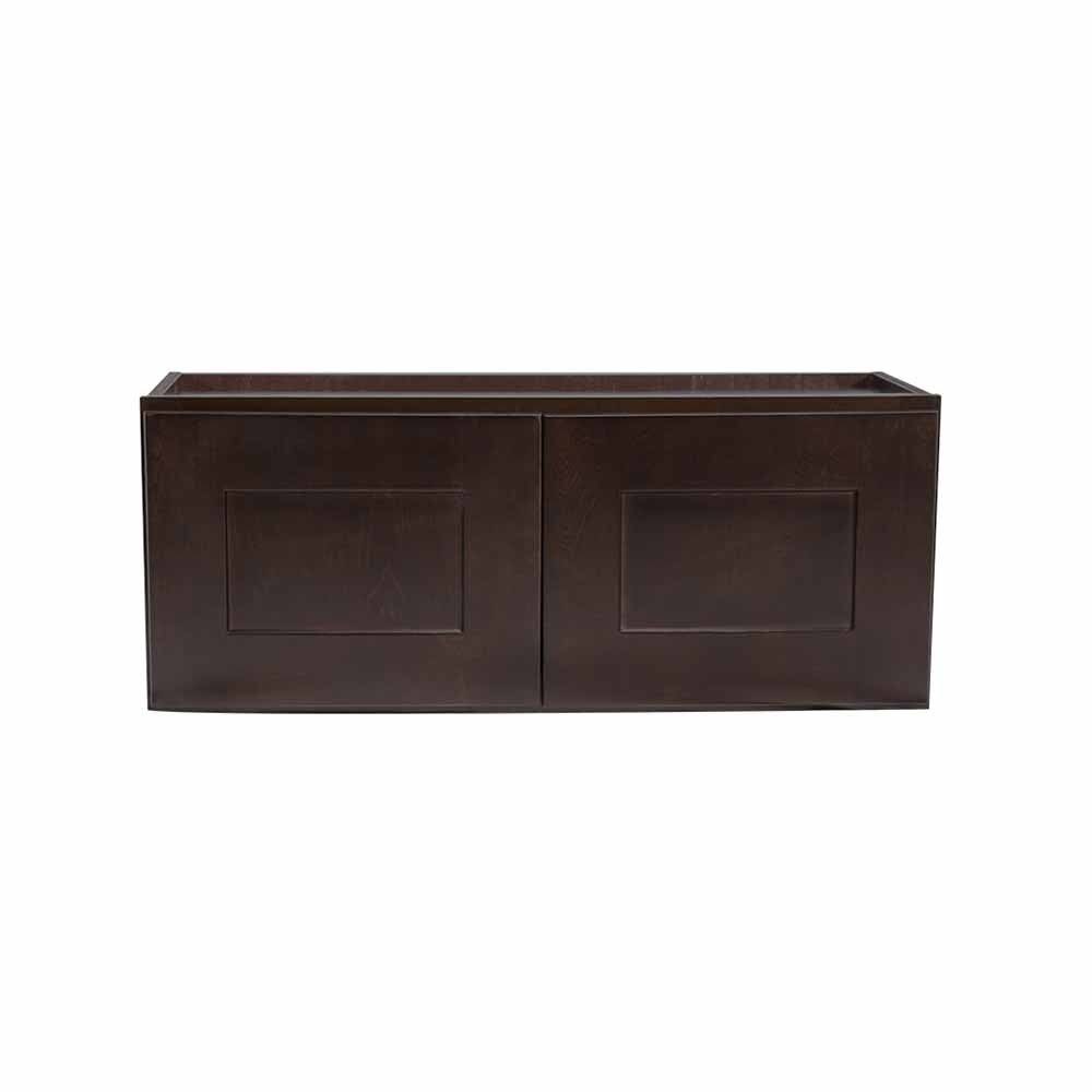 Espresso Double Door Kitchen Cabinet K9389