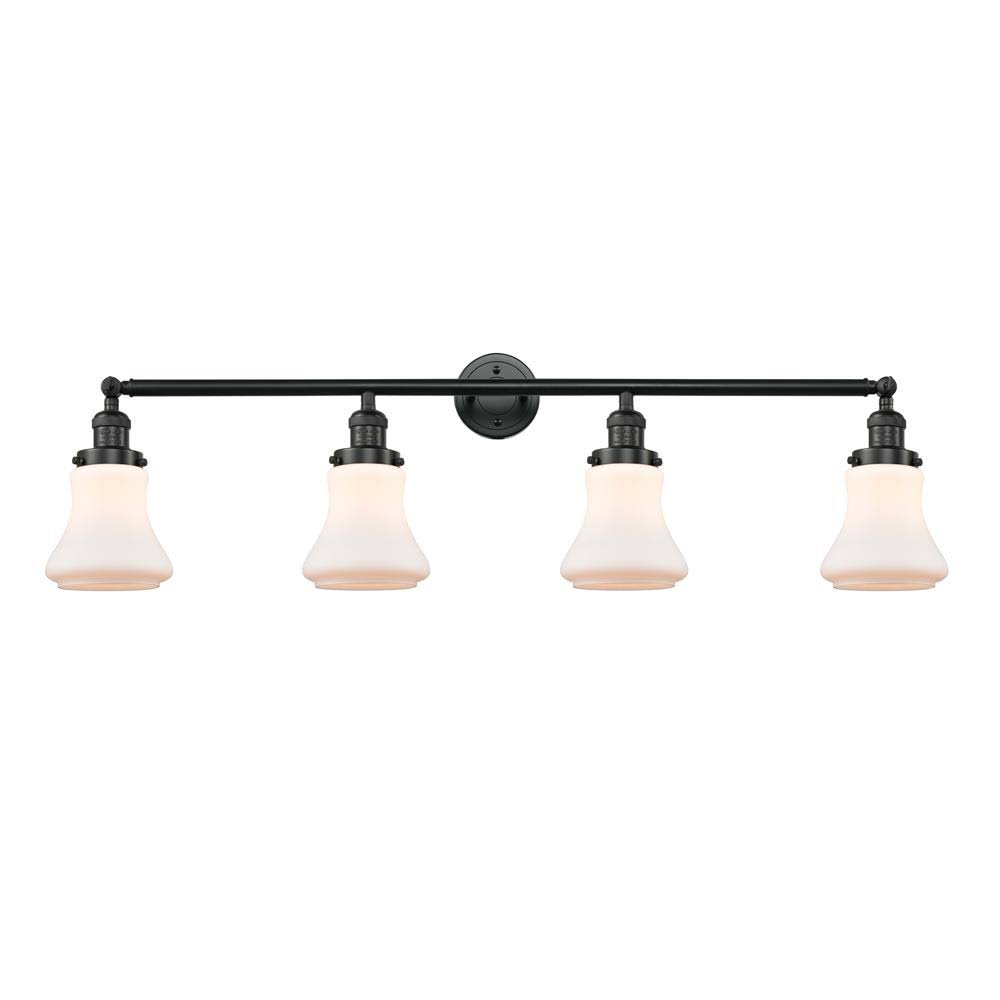 Matte Black 4 Light Adjustable Bathroom Fixture J926820