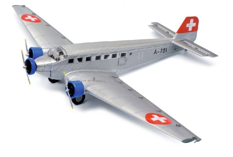 Silver Junkers Ju 52-3m I6472