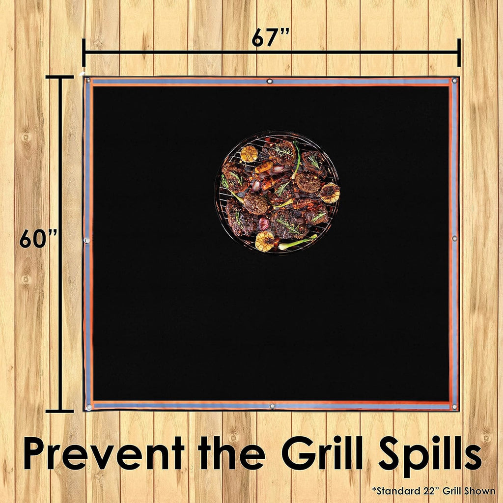 Fireproof 3 Layer Fire Pit Mat X823795