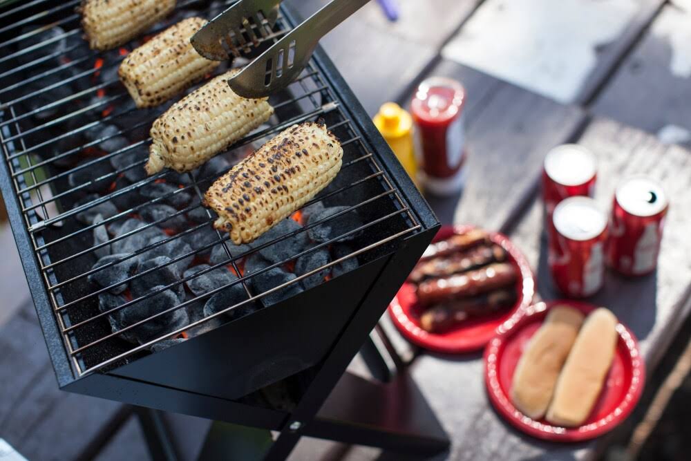 Portable Charcoal Grill with Case A61492