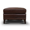 Brown Genuine Leather Ottoman R15933
