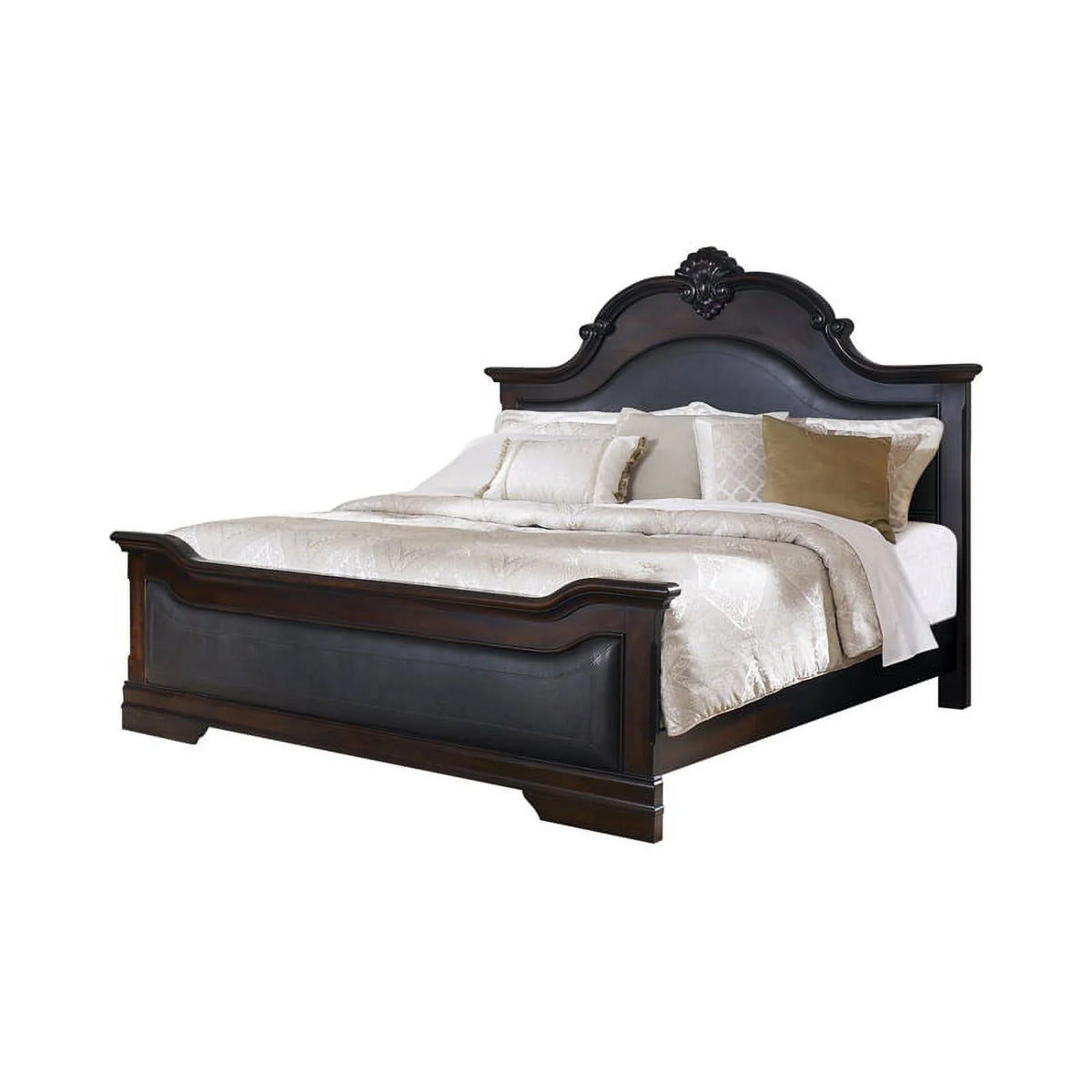Carved Bedroom Set Cappuccino K9211