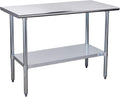 Stainless Steel Commercial Work Table with Undershelf 24×48 Inch S110