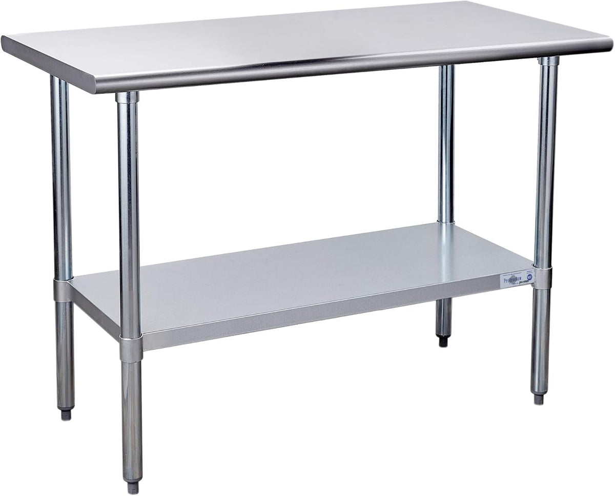 Stainless Steel Commercial Work Table with Undershelf 24×48 Inch S110
