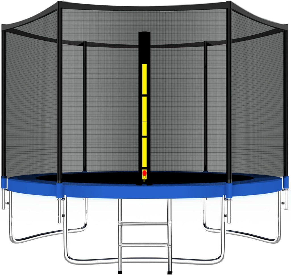 8Ft Trampoline with Enclosure Net & Spring Pad C73009