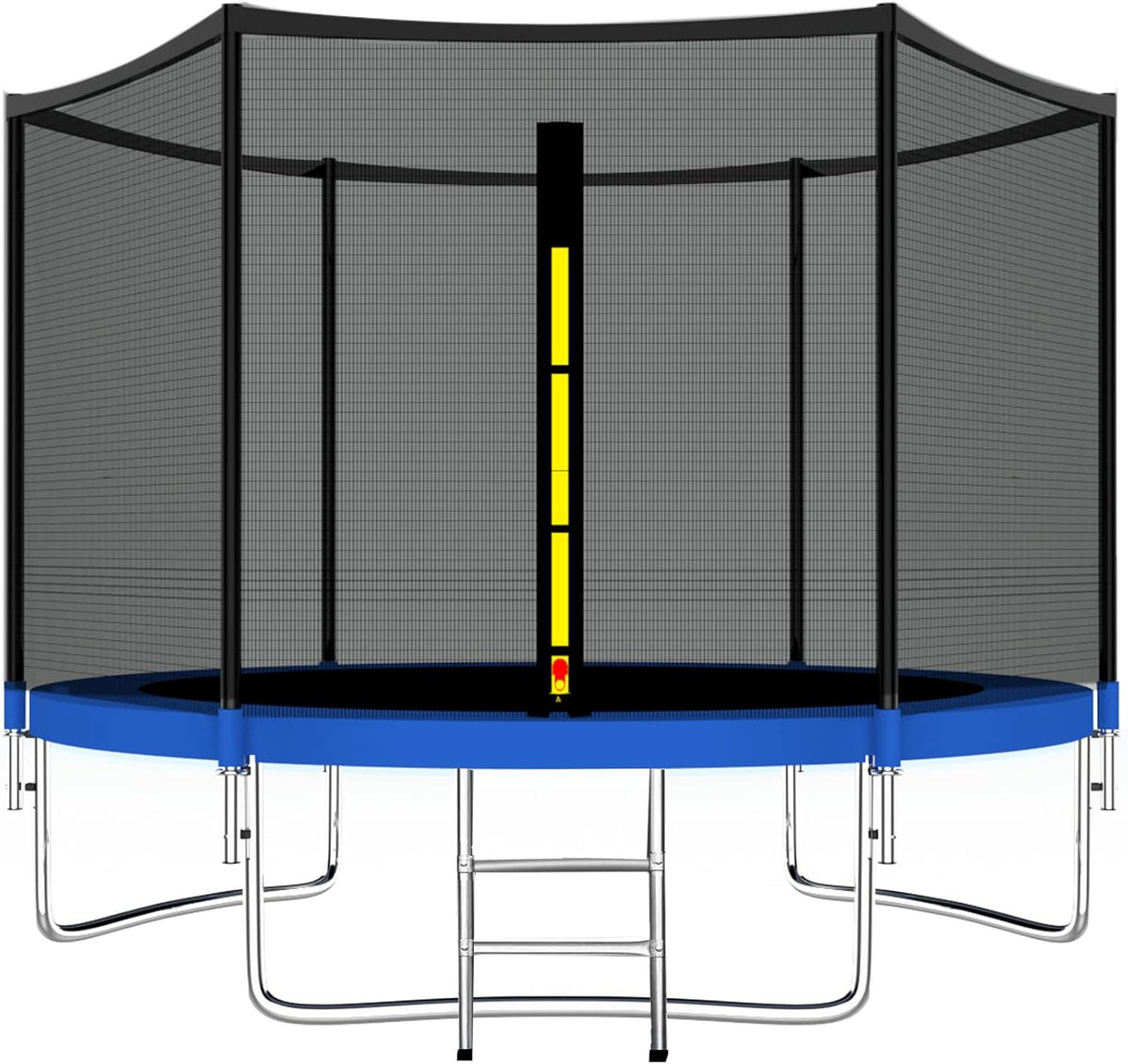8Ft Trampoline with Enclosure Net & Spring Pad C73009