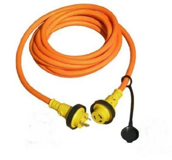 30 Amp Marine Shore Power Cordset with Light Indicator Y73917