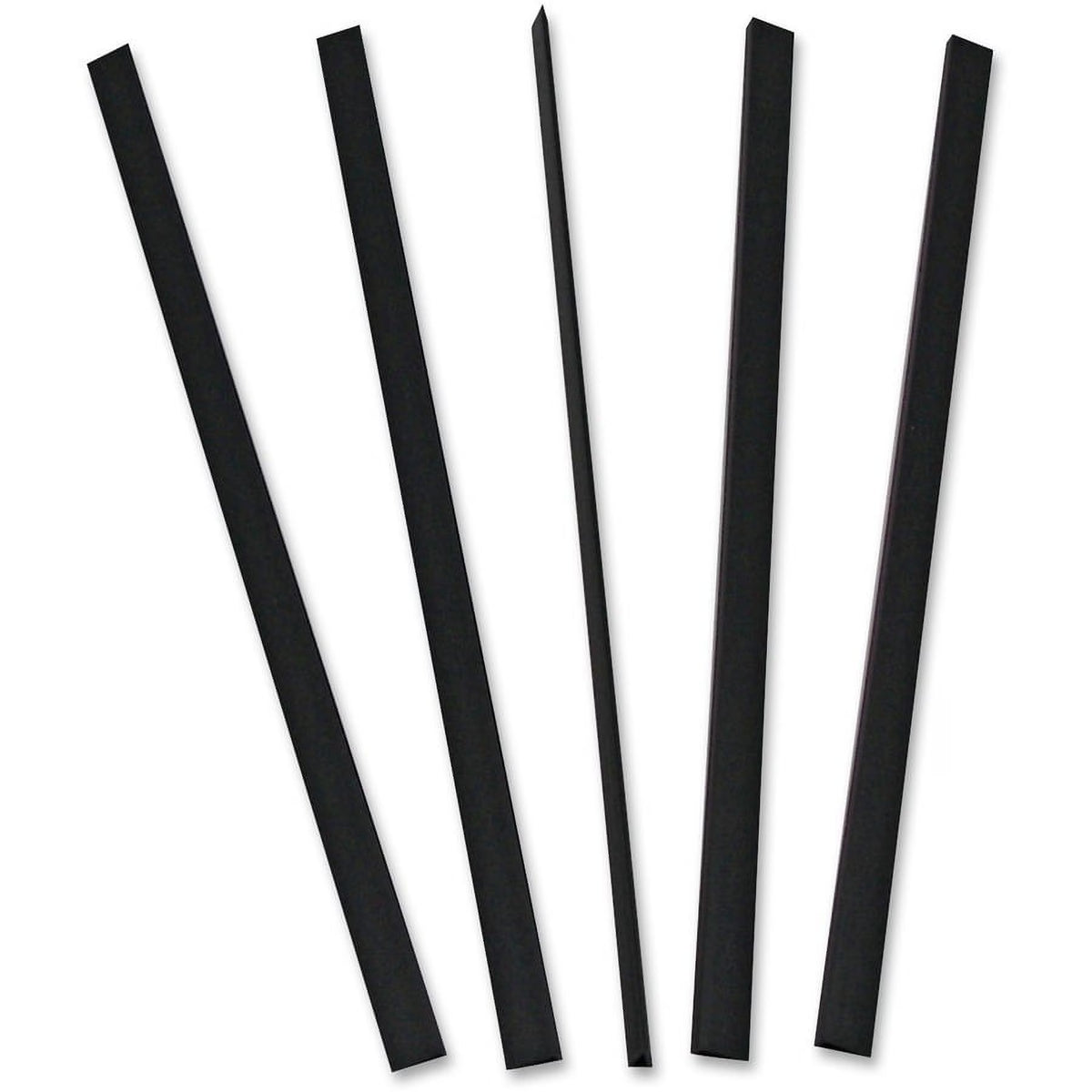 Binding Bars Only - Black, 11 x 1/8, 100/BX, Bundle of 2 Boxes Z6051