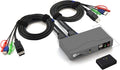 4Kx2K@60Hz DP 1.2 Dual Port Displayport KVM Switch with Audio and Cables X792